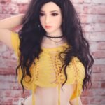 158cm E Cup Slender Asian Fashion Girl Real Sex Doll+Extra Second Head