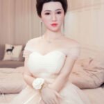 160cm Dignified Bride Silicone Head Real Doll+ Extra Silicone Head