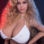 155cm Fit Body Athletic Blonde Love Doll+Free 2nd Head
