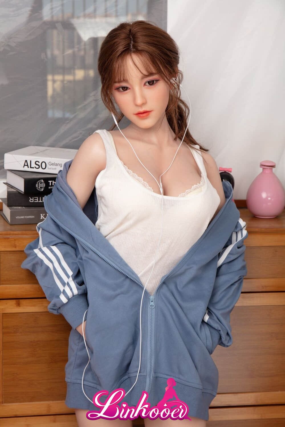 170cm Pretty Girl Silicone Adult Doll+Extra Silicone Head - LinkooerDoll