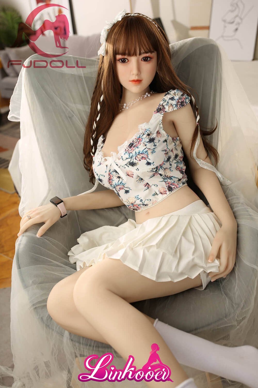 Moromi 169cm Asian Pretty Girl Silicone Head Real Doll