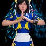 Lucy 155cm Game Cosplay Lady Real Doll+Free 2nd Head