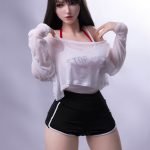 165cm Korean Sweet Heart Silicone Adult Doll+Free 2nd Head